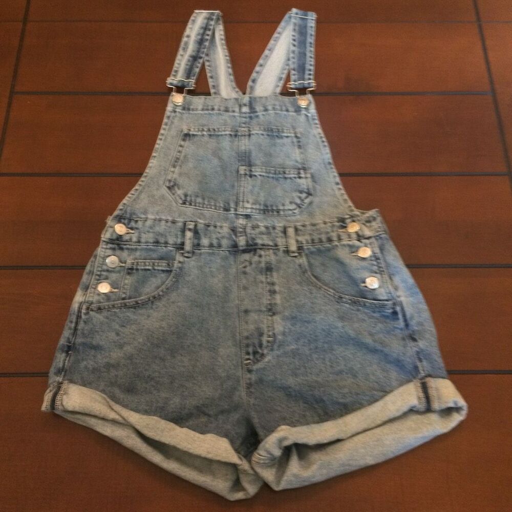 Free people shorts overalls size xs